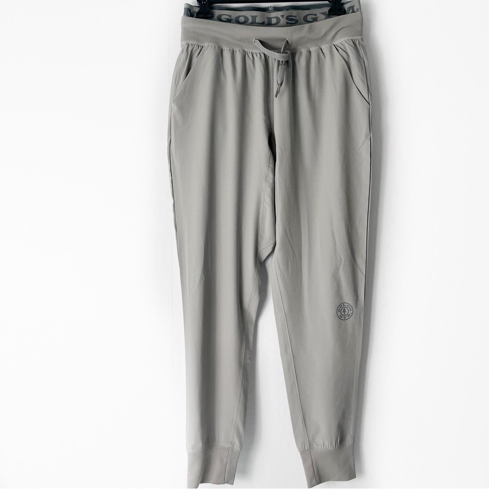 Gold’s Gym Athletic Jogger Grey Pants Sz S